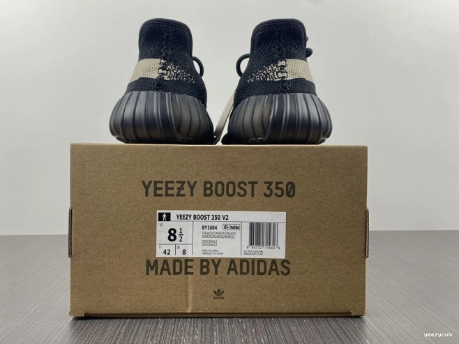 Boost Yeezy 350 Adidas White V2 Core BY1604 Black 0922